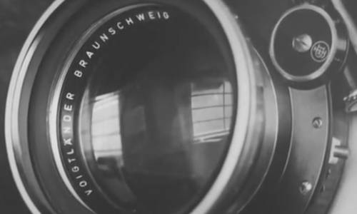 Image extraite du film d'archive qui présente le travail du photographe Ansel Adams (capture YouTube)