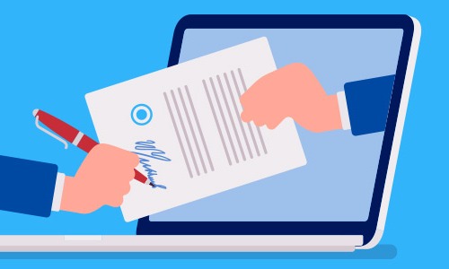 Les solutions de signature électronique ont montré leur utilité pendant le confinement (DR) signature-electronique-covid