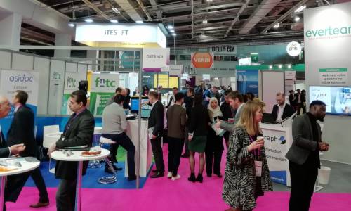 Le salon Documation se déroule du 19 au 21 mars 2019 au Parc des Expositions de la Porte de Versailles, à Paris. (Archimag/ABC) Documation