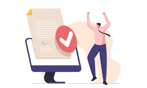 C’est le niveau de criticité d’une catégorie de documents, par exemple en cas de risque élevé de contestation, qui déterminera si l’on privilégie une copie fidèle. (Ashaghedia/Freepik) Dossier-numerisation-service-conformite-innovation