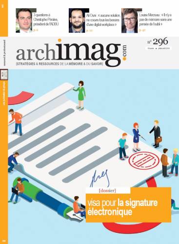 Couverture Archimag n°296